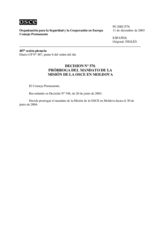 Permanent Council Decision No. 576 (es)