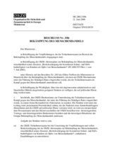 Ministerial Council Decision No. 3/06 (de)