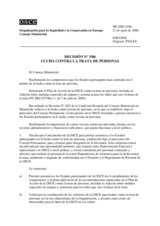 Ministerial Council Decision No. 3/06 (es)