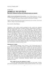 Interview with the Head of the OSCE Mission to Croatia