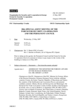 Journal of the 28th Joint Meeting of the Forum for Security Co-operation and the Permanent Council