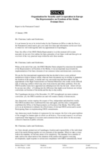 Report to the Permanent Council