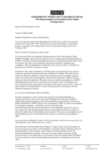 Report to the Permanent Council