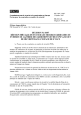 Forum for Security Co-operation Decision No. 10/07 (fr)