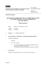 Journal of the 524th Special Plenary Meeting of the Forum for Security Co-operation (es)