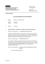 Journal of the 526th Plenary Meeting of the Forum for Security Co-operation (de)