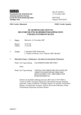 Journal of the 30th Joint Meeting of the Forum for Security Co-operation and the Permanent Council (de)