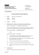Journal of the 533rd Plenary Meeting of the Forum for Security Co-operation (de)