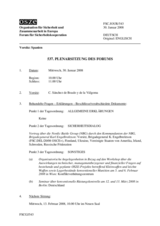 Journal of the 537th Plenary Meeting of the Forum for Security Co-operation (de)