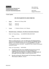 Journal of the 539th Plenary Meeting of the Forum for Security Co-operation (de)