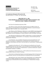 Forum for Security Co-operation Decision No. 1/08 (de)