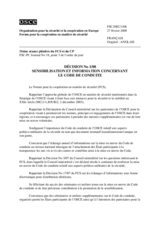 Forum for Security Co-operation Decision No. 1/08 (fr)
