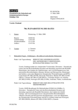 Journal of the 706th Plenary Meeting of the Permanent Council (de)