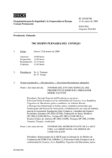 Journal of the 706th Plenary Meeting of the Permanent Council (es)