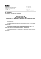 Permanent Council Decision No. 840 (de)