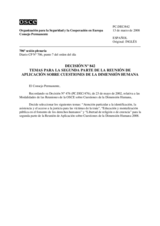 Permanent Council Decision No. 842 (es)