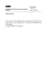 Statement by Belarus (ru)