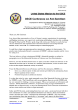 Statement by Ambassador Edward R. O Donnell, Special Envoy for Holocaust Issues, U.S. Department of State