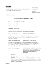 Journal of the 547th Plenary Meeting of the Forum for Security Co-operation (it)