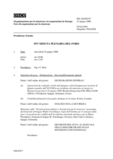 Journal of the 551th Plenary Meeting of the Forum for Security Co-operation (it)