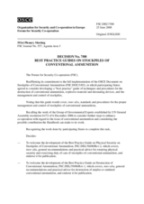 Forum for Security Co-operation Decision No. 7/08