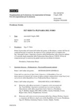 Journal of the 552nd Plenary Meeting of the Forum for Security Co-operation (it)