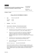 Journal of the 553rd Plenary Meeting of the Forum for Security Co-operation (fr)