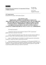 Permanent Council Decision No. 855 (it)