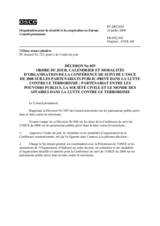 Permanent Council Decision No. 855 (fr)