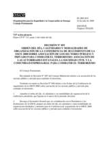 Permanent Council Decision No. 855 (es)