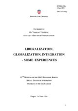 Statement by Mr. Tomislav Vidosevi&#263;, Assistant Minister of Foreign Affairs of Croatia