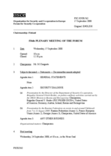 Journal of the 556th Plenary Meeting of the Forum for Security Co-operation