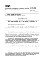 Forum for Security Co-operation Decision No. 10/08 (it)