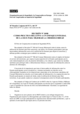 Forum for Security Co-operation Decision No. 10/08 (es)