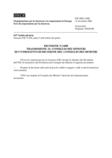 Forum for Security Co-operation Decision No. 14/08 (it)