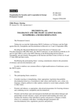 Permanent Council Decision No. 621