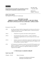 Forum for Security Co-operation Decision No. 16/08 (fr)