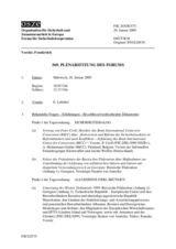 Journal of the 569th Plenary Meeting of the Forum for Security Co-operation (de)