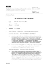 Journal of the 569th Plenary Meeting of the Forum for Security Co-operation (es)