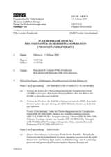 Journal of the 37th Joint Meeting of the Forum for Security Co-operation and the Permanent Council (de)