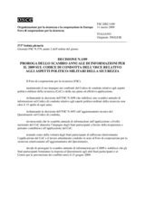 Forum for Security Co-operation Decision No. 1/09 (it)