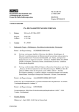 Journal of the 574th Plenary Meeting of the Forum for Security Co-operation (de)