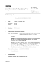 Journal of the 308th Plenary Meeting of the Forum for Security Co-operation (fr)