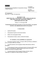 Permanent Council Decision No. 892 (es)