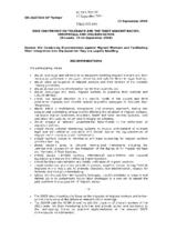 Recommendations from the Delegation of Turkey, session 3