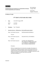 Journal of the 577th Plenary Meeting of the Forum for Security Co-operation (it)