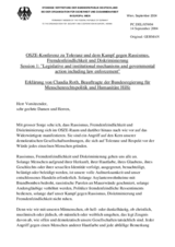 Statement by the Delegation of Germany, session 1 (de)