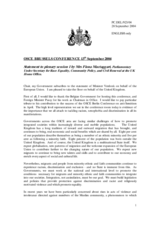 Statement by the Delegation of the United Kingdom, session 1