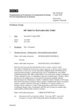 Journal of the 585th Plenary Meeting of the Forum for Security Co-operation (it)