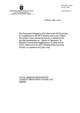 Presentation by General Karl Engelbrektson (Swedish armed forces)